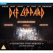 Afbeelding in Gallery-weergave laden, Def Leppard - Diamond star heroes live from sheffield (CD + Blu-ray Video)