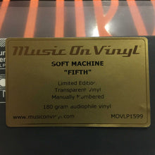 Afbeelding in Gallery-weergave laden, Soft Machine - Fifth - Limited Edition Transparant Vinyl
