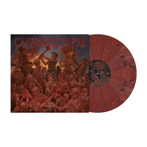 CANNIBAL CORPSE - CHAOS HORRIFIC  "BURNED FLESH" VINYL