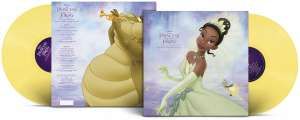 DISNEY PRINCESS: SONGS FROM PRINCESS AND THE FROG  YELLOW VINYL