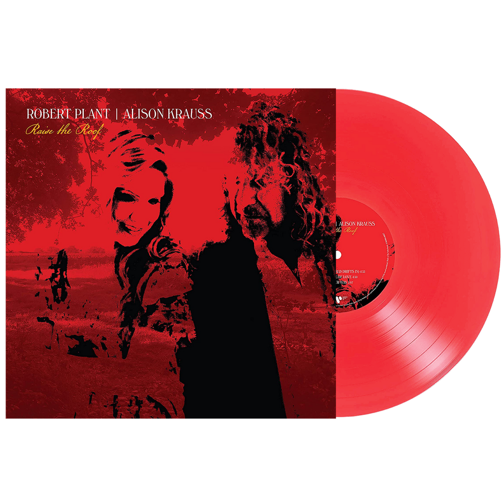 ROBERT PLANT  & ALISON KRAUSS - RAISE THE ROOF  2LP, EXCLUSIVE, RED VINYL, ALTERNATE COVER