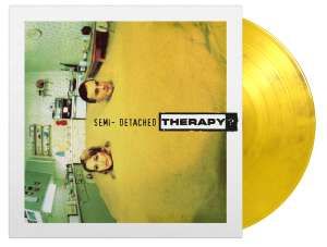 THERAPY? - SEMI-DETACHED  YELLOW AND BLACK MARBLED VINYL