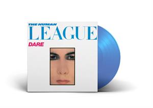HUMAN LEAGUE - DARE  TRANSPARENT BLUE VINYL