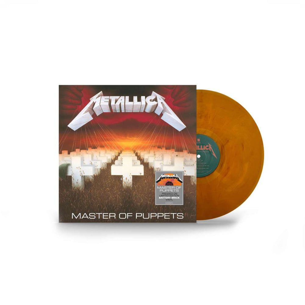 METALLICA - MASTER OF PUPPETS  BATTERY BRICK VINYL