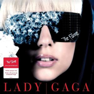 LADY GAGA - FAME  15TH ANNIVERSARY, WHITE VINYL + POSTER