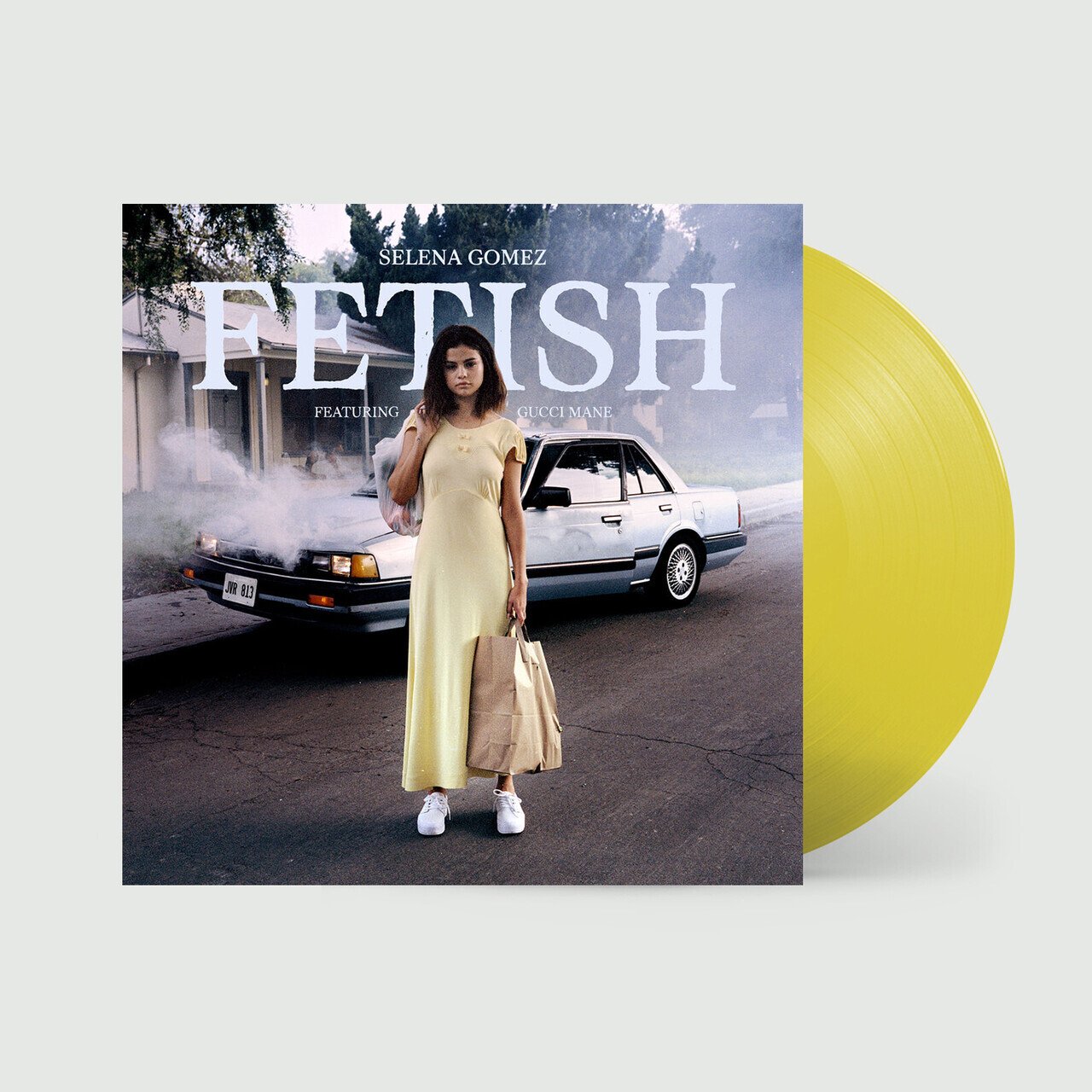 Selena Gomez & Gucci Mane - Fetish  7" Yellow Vinyl