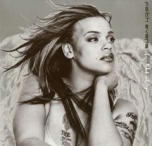 Faith Evans - Faithfully  Black & White Split Vinyl/side D With Etching