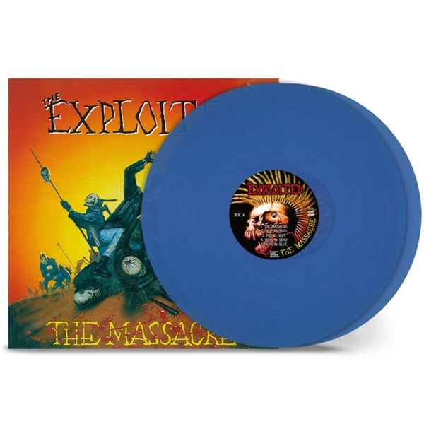 Exploited - The Massacre  2LP Blue Vinyl