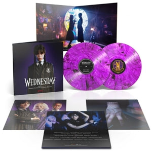 DANNY ELFMAN & CHRIS BACON - WEDNESDAY OST  COLOURED VINYL