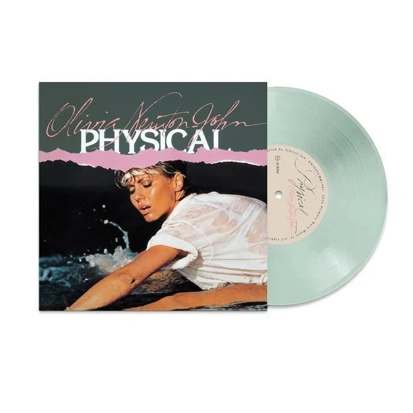 Olivia Newton -john - Physical - Coke Bottle Clear Vinyl Single (7-inch single)