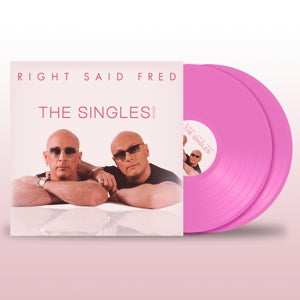 RIGHT SAID FRED - THE SINGLES  2LP, PINK VINYL