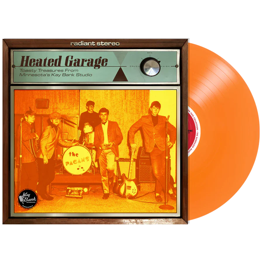Various – Heated Garage - Toasty Treasures From Minnesota's Kay Bank Studio  RSD24, ORANGE VINYL