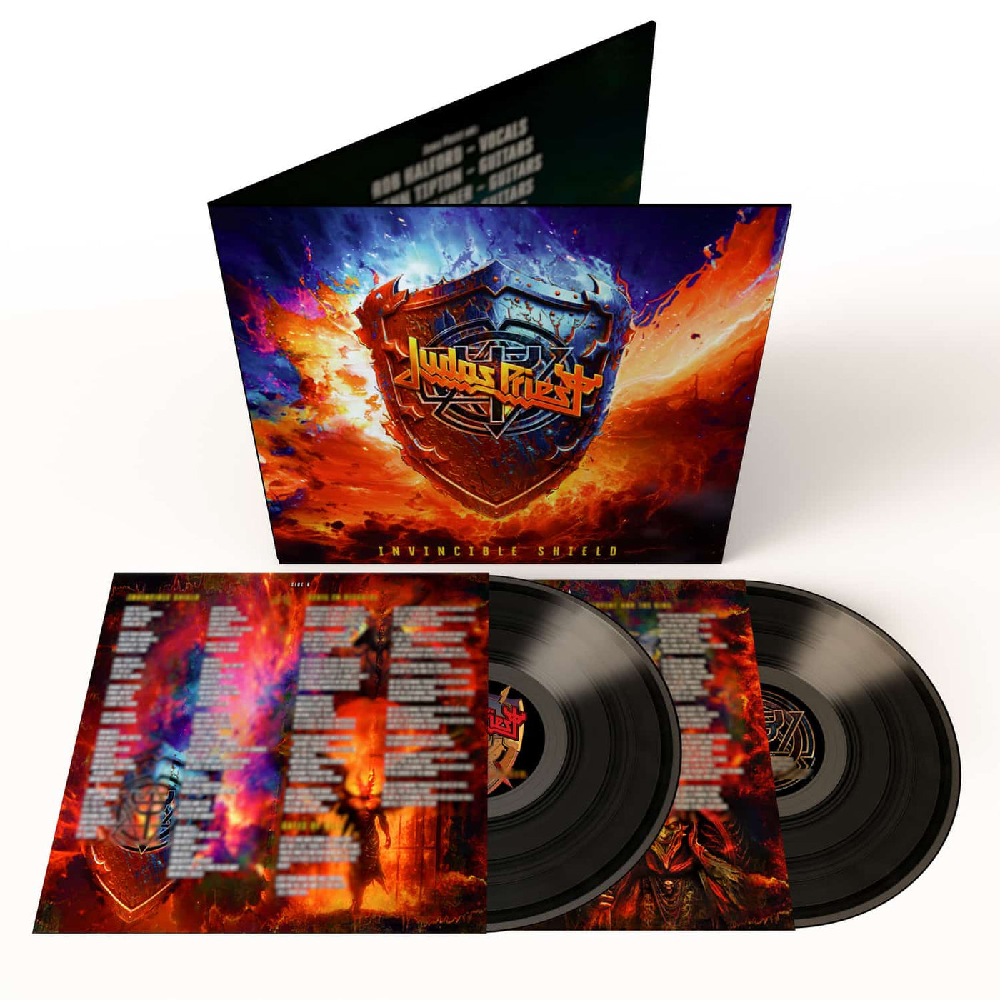 Judas Priest – Invincible Shield  ALTERNATE COVER