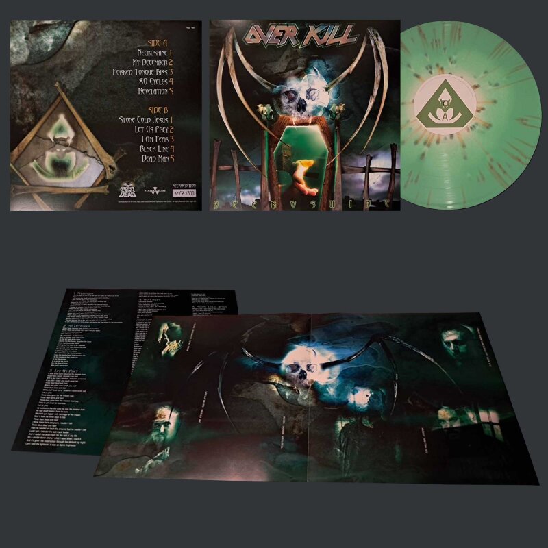 Overkill - Necroshine - Night 460 (Green Splatter LP)