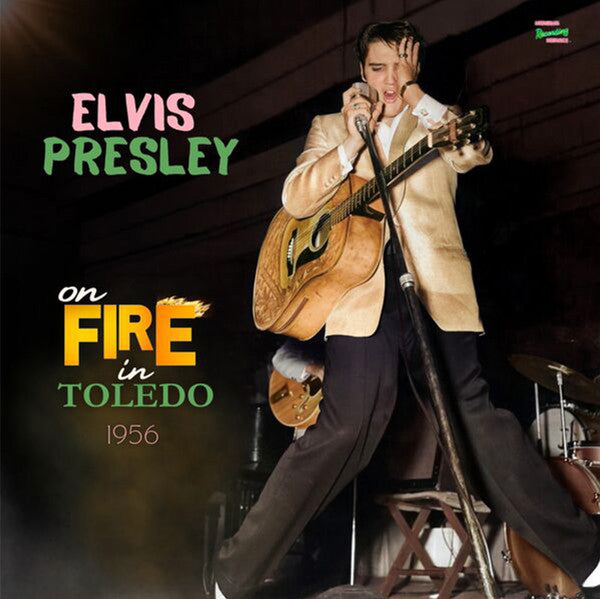 Elvis Presley - On Fire In Toledo 1956 (PINK VINYL 7-inch single)