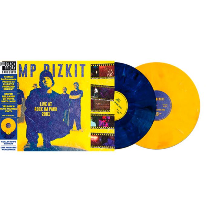 LIMP BIZKIT - ROCK IM PARK 2001  2LP, Marbeled Blue & Yellow Vinyl  RSD, BLACK-FRIDAY 2023
