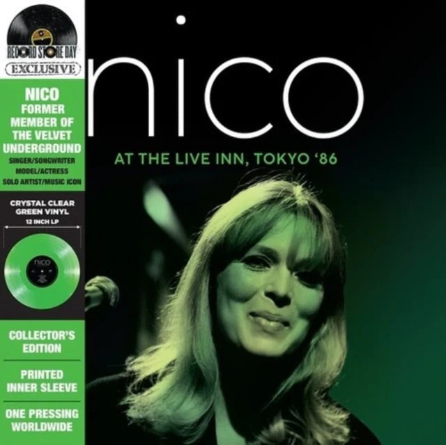 Nico – At The Live Inn, Tokyo '86  RSD24, CLEAR VINYL