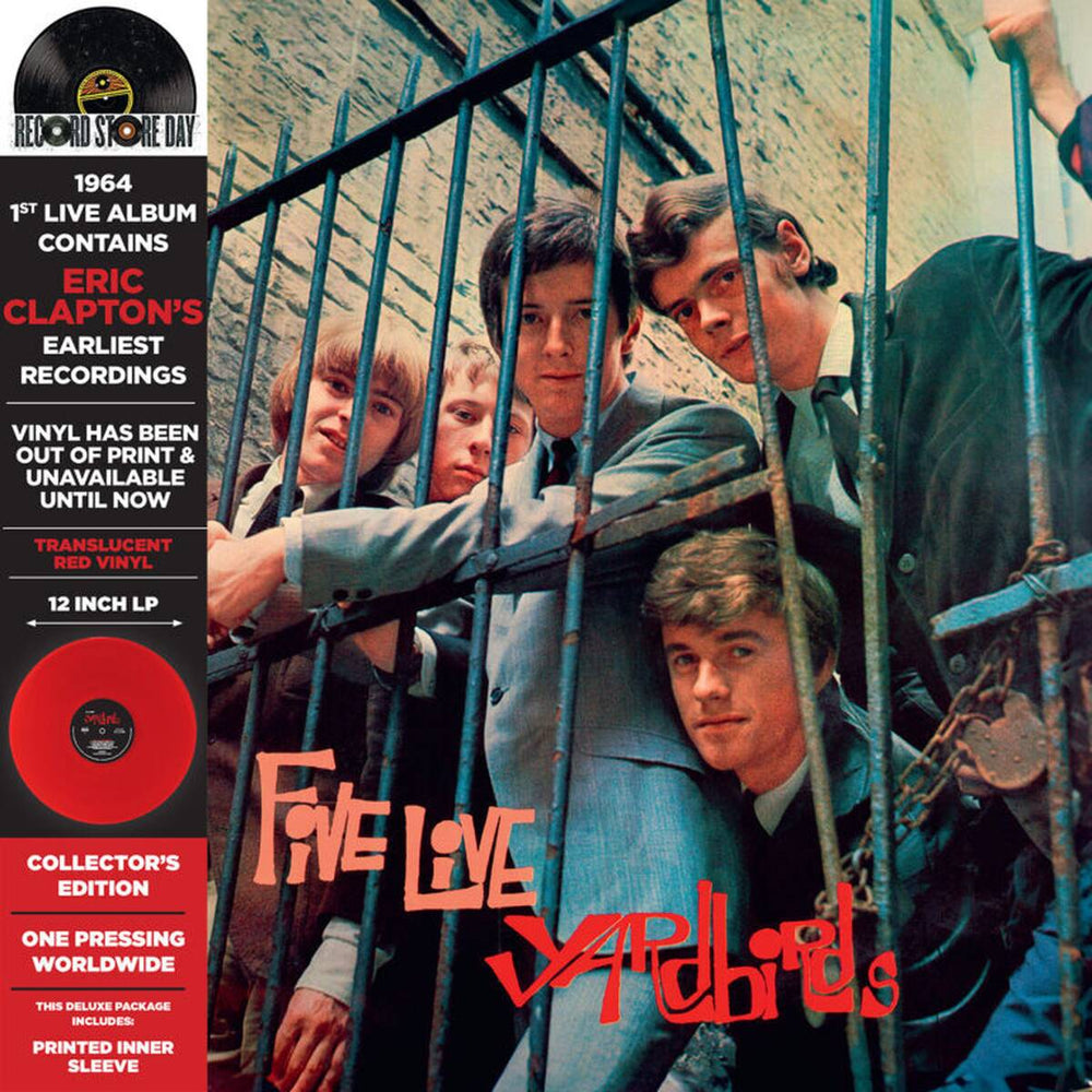 Yardbirds – Five Live Yardbirds  RSD24, RED VINYL