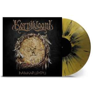 Korpiklaani - Rankarumpu  Gold W/Black Splatter Vinyl