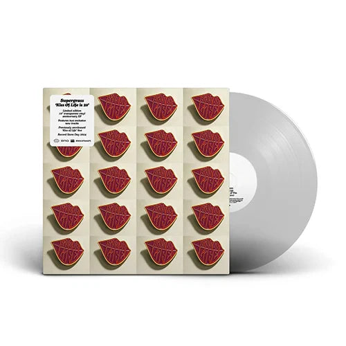 Supergrass – Kiss Of Life  RSD24, 10" EP, TRANSPARENT VINYL
