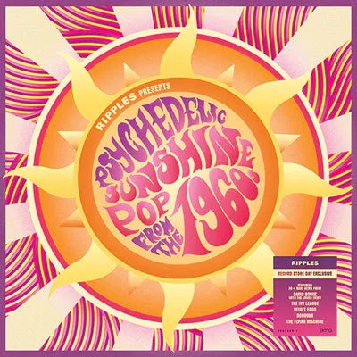 Various – Ripples Presents Psychedelic Sunshine Pop From The 1960s  RSD24, 2LP