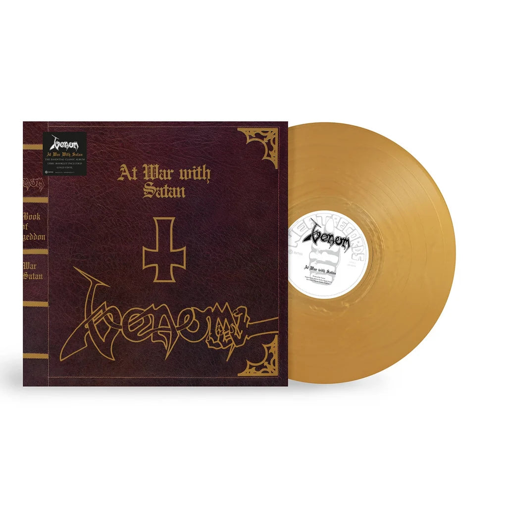 Venom - At war with satan Gold vinyl (LP)