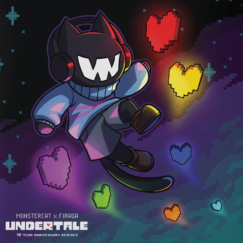 Various Artists From Monstercat And Firaga Records - Undertale (10-year anniversary remixes) (LP)