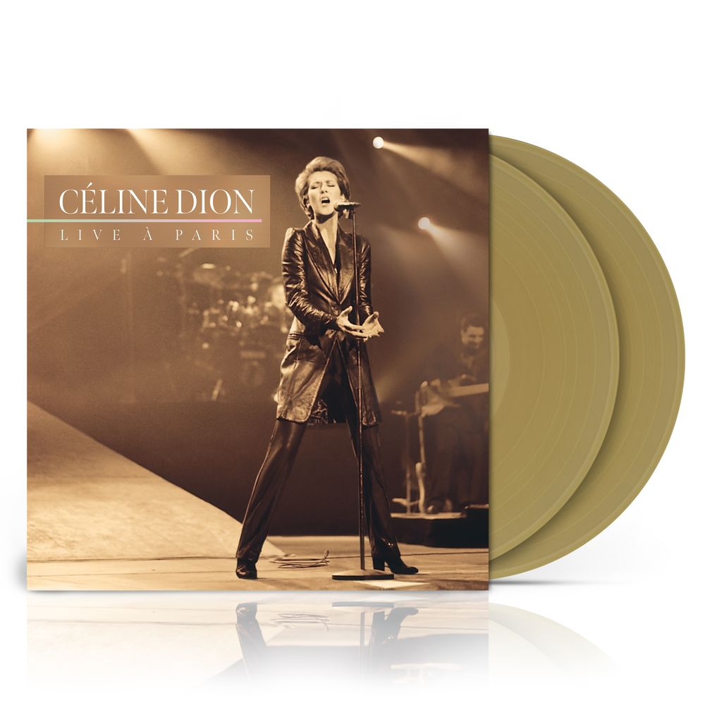 Celine Dion - Live á paris Golden Tan Vinyl (LP)