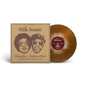 Silk Sonic - An Evening With Silk Sonic  BROWN W/ WHITE SPLATTER VINYL