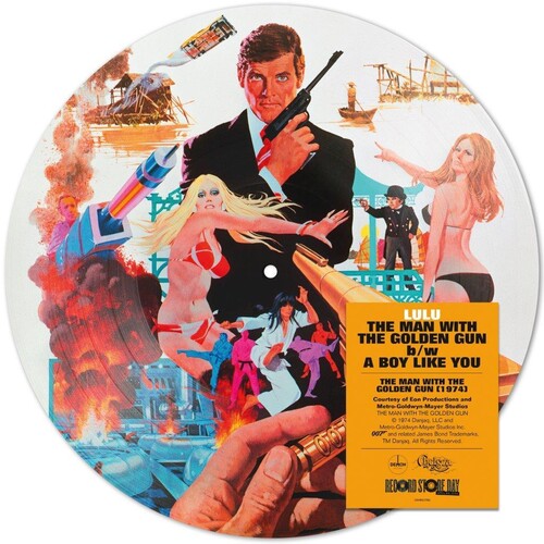 Lulu – The Man With The Golden Gun  RSD24, PICTURE DISC