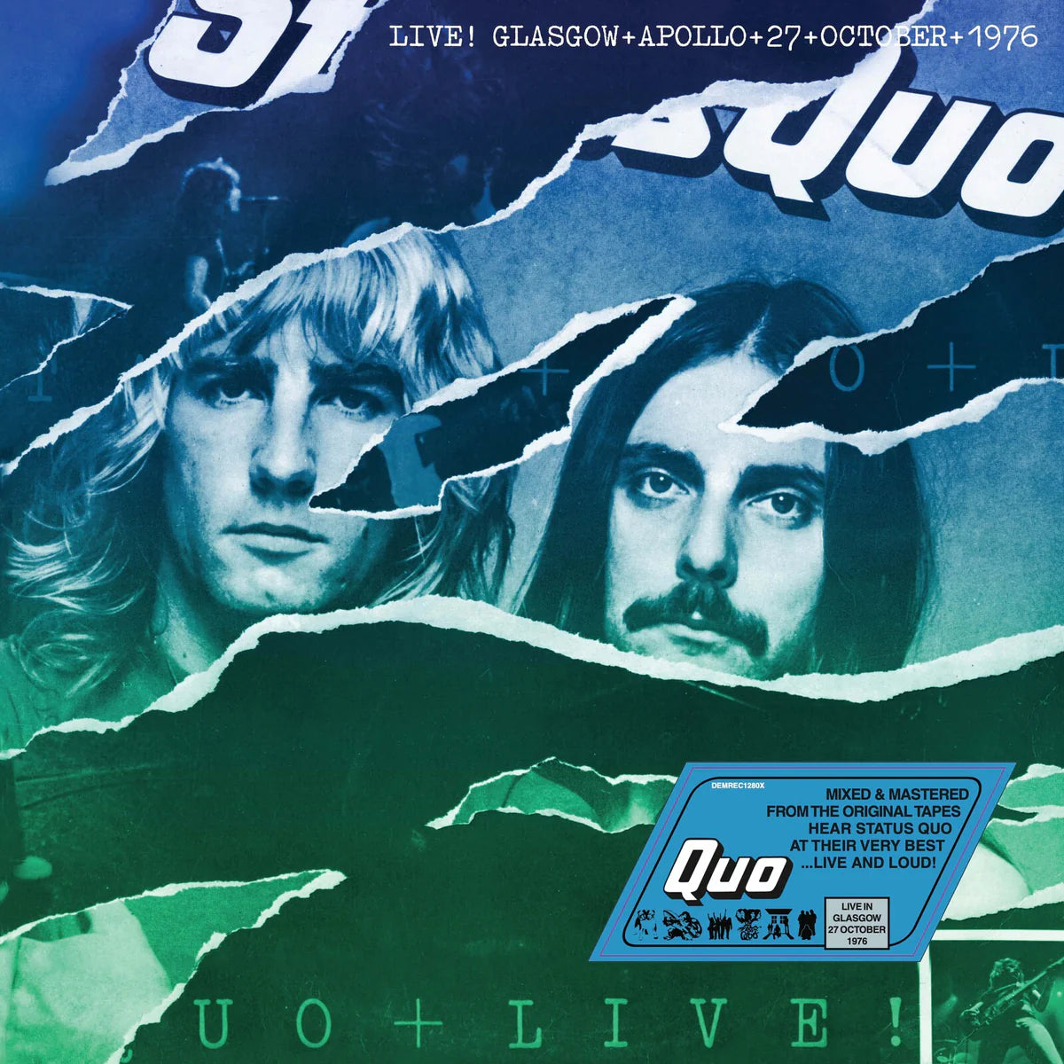 Status Quo - Live in glasgow (LP)