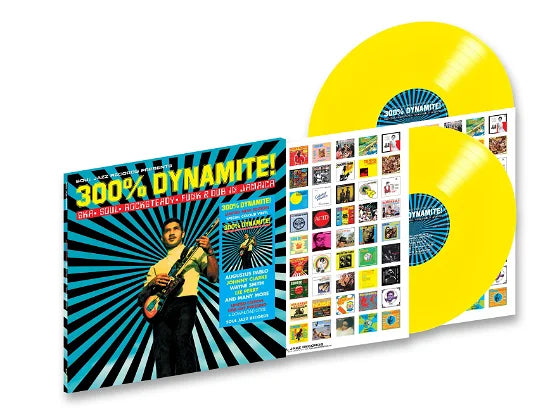 V/A - 300% DYNAMIE! SKA, SOUL, ROCKSTEADY, FUNK AND DUB IN JAMAICA Coloured Vinyl RSD24