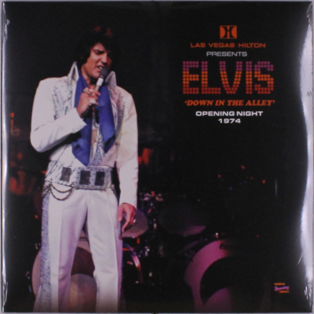 Elvis Presley - Las vegas down in the alley opening night 1974 (LP)