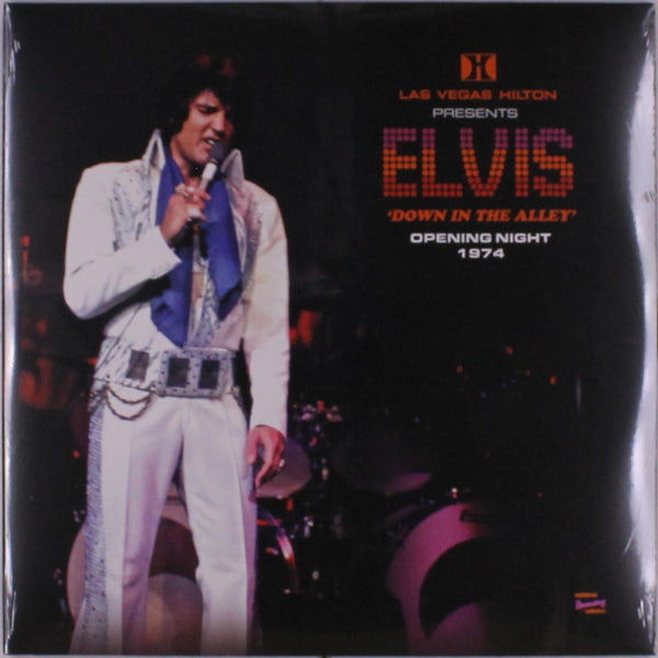 Elvis Presley - Las vegas down in the alley opening night 1974 (LP)