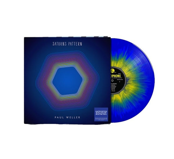 Paul Weller - Saturns pattern Blue Yellow Splatter (LP)