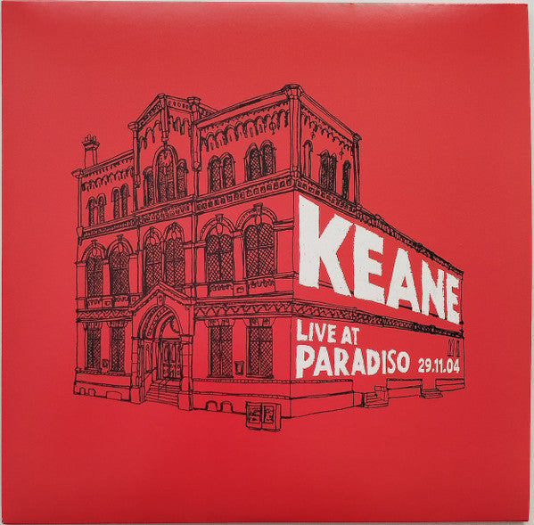 Keane – Live At Paradiso 29.11.04  RSD24, 2LP, RED AND WHITE VINYL