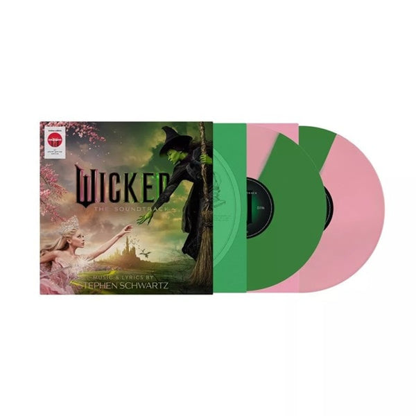 VARIOUS - WICKED For Good Green Pink Split (LP)