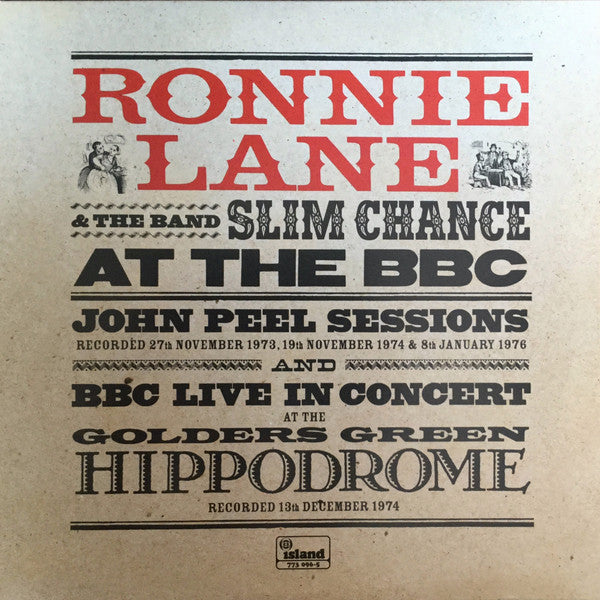 Ronnie Lane & Slim Chance – At the BBC  2LP, PINK VINYL, RSD 2019