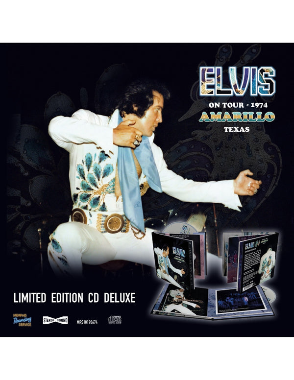 Elvis Presley - On tour 1974 - amarillo texas (CD)