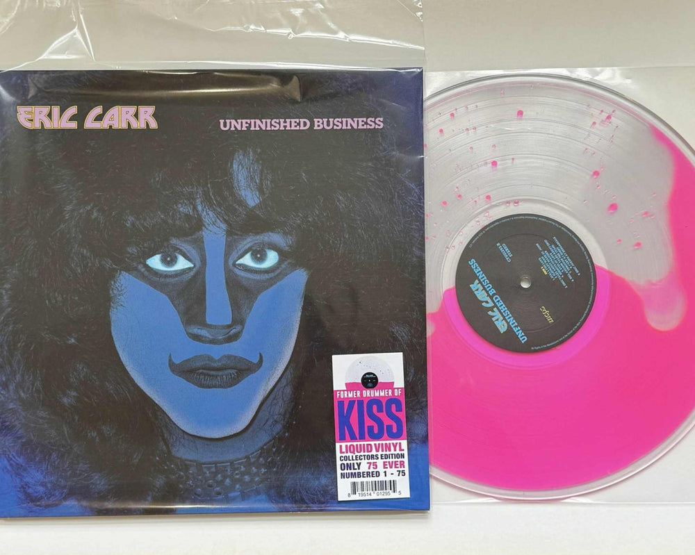 Eric Carr - Unfinished Business Pink Liquid (LP)