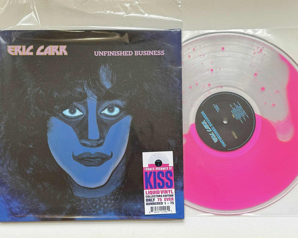 Eric Carr - Unfinished Business Pink Liquid (LP)