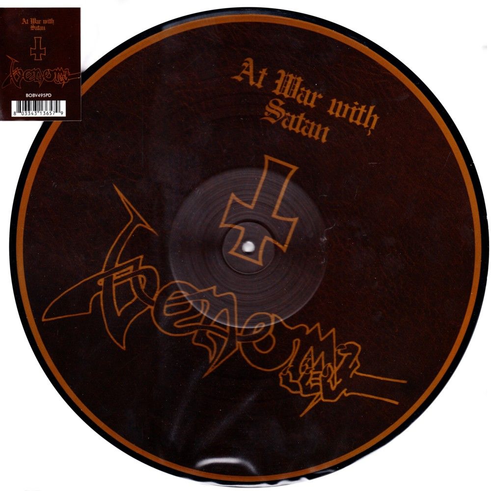 Venom – At War With Satan  PICTURE DISC, RSD