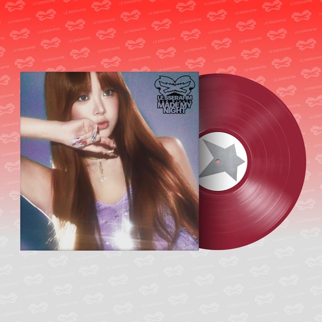 Le Sserafim - Made my night - chemical night - Red Vinyl (LP)