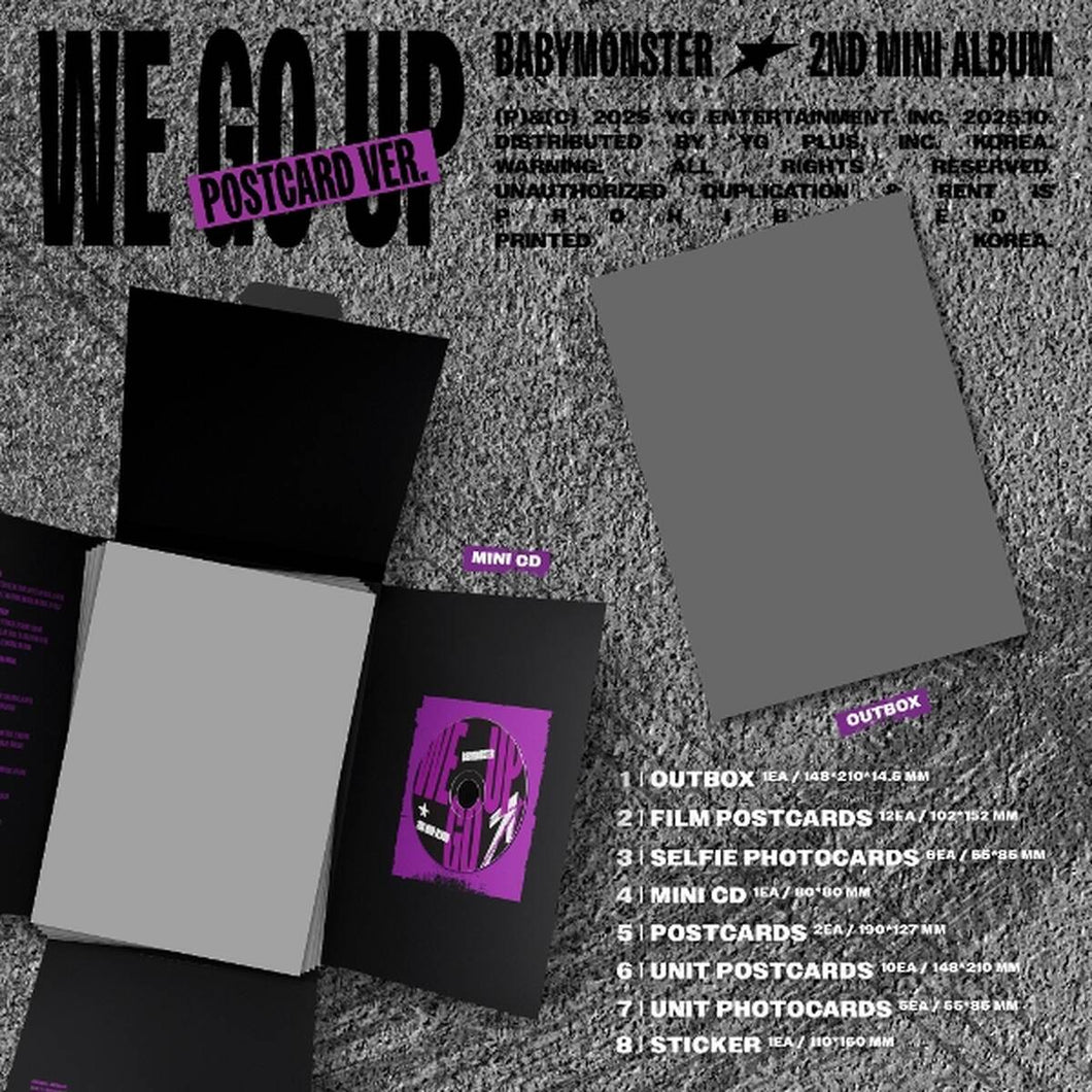 Babymonster - We go up (CD)