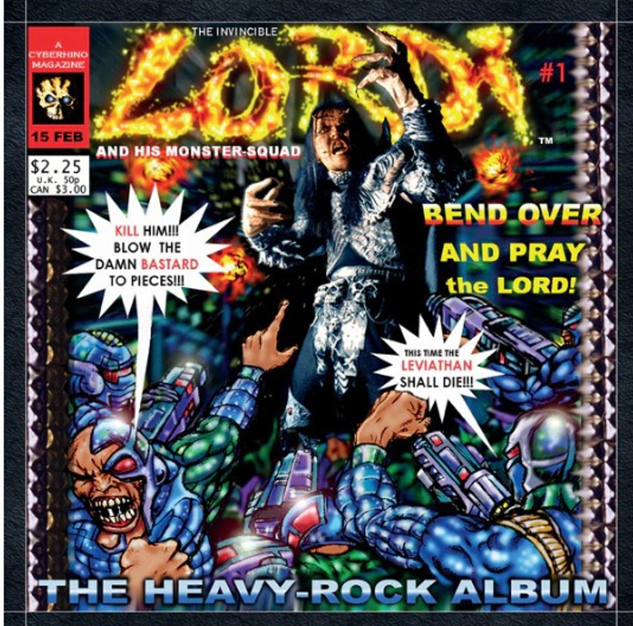 Lordi – Bend Over And Pray The Lord  RSD24, 2LP, Silver & Black Marbled Vinyl