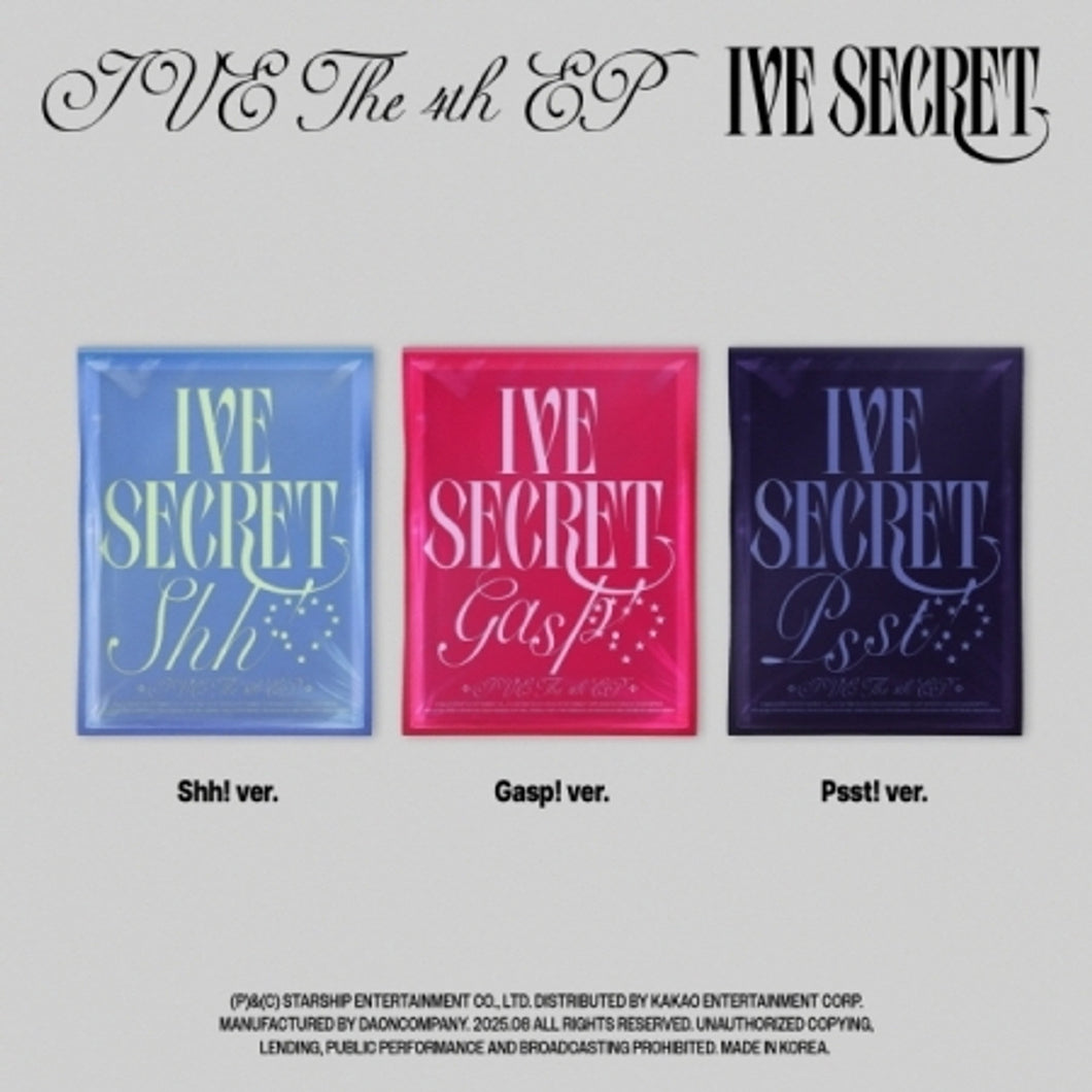 Ive - Ive secret  Shh! Version (CD)