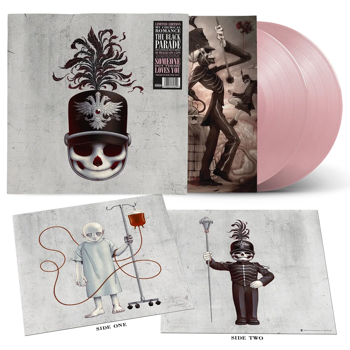 My Chemical Romance - The black parade - 20th anniversary deluxe edition - pink vinyl (LP)