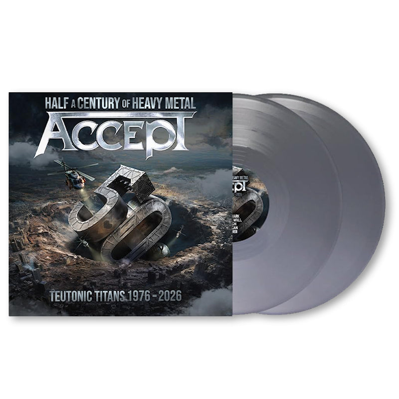 Accept - Teutonic titans 1976-2026 Sliver Vinyl (LP)