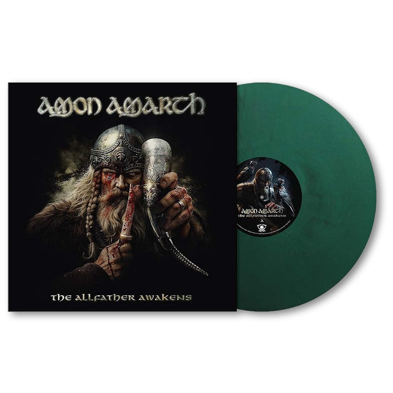 Amon Amarth - The allfather awakens Green Marble Vinyl (LP)