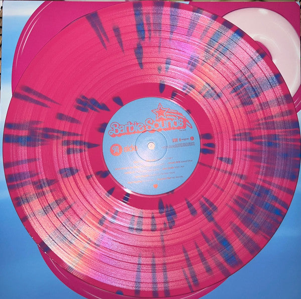 V/A - BARBIE THE ALBUM / KEN EDITION  TRANSLUCENT PINK WITH BLUE SPLATER